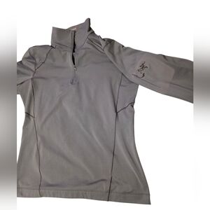 Arcteryx Quarter-Zip Performance Pullover in Slate